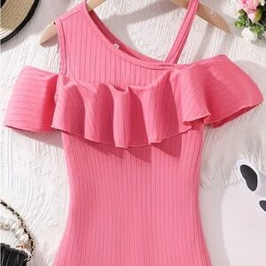 Girls pink dress